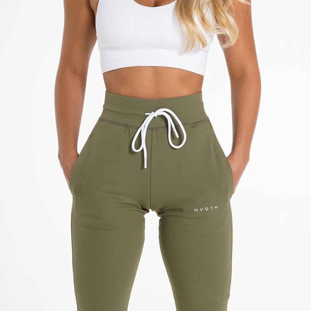 Olive green NVGTN joggers